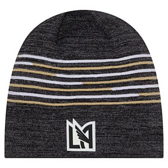 Men's New Era Black LAFC 2026 Kickoff Knit Beanie