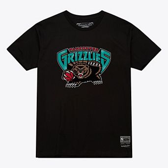 Unisex Mitchell & Ness Black Vancouver Grizzlies Hardwood Classics Arch T-Shirt