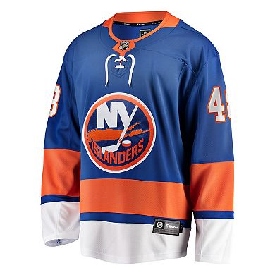 Men's Fanatics Matthew Schaefer Royal New York Islanders Home Breakaway Player Jerseys