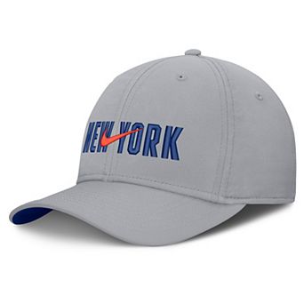 Men's New Era Gray New York Mets Primetime Dri-FIT Rise Bozz Flex Hat