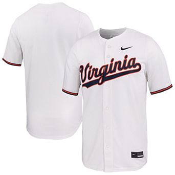 Men's Nike White Virginia Cavaliers Limited Baseball Jersey