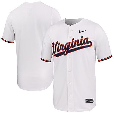 Men's Nike White Virginia Cavaliers Limited Baseball Jersey