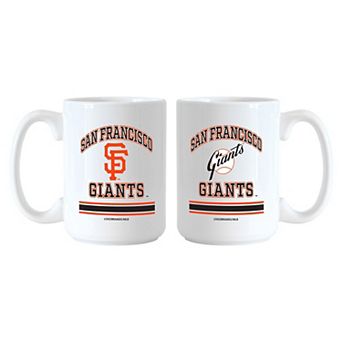 Logo Brands San Francisco Giants 15oz. Current & Throwback Mug Set