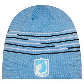 Men's New Era Light Blue Minnesota United FC 2026 Kickoff Knit Beanie