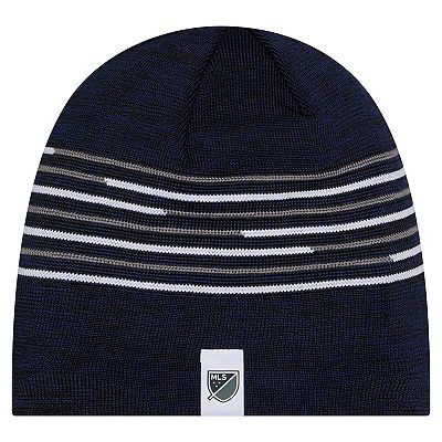 Men's New Era Navy San Diego FC 2026 Kickoff Knit Beanie
