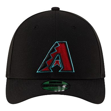 Men's New Era Black Arizona Diamondbacks Alternate Player Replica 39THIRTY M-Crown Flex Hat