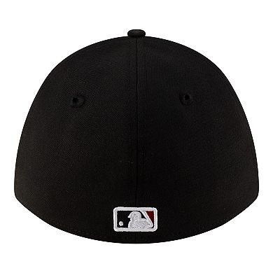 Men's New Era Black Arizona Diamondbacks Alternate Player Replica 39THIRTY M-Crown Flex Hat