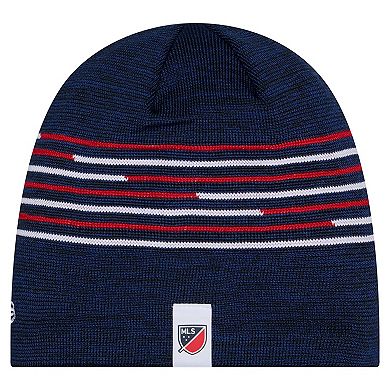 Men's New Era Navy New England Revolution 2026 Kickoff Knit Beanie