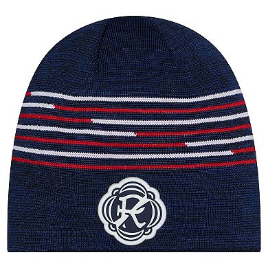 Men's New Era Navy New England Revolution 2026 Kickoff Knit Beanie