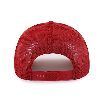 Men's '47 Red Washington Nationals Pitstop Trucker Adjustable Hat