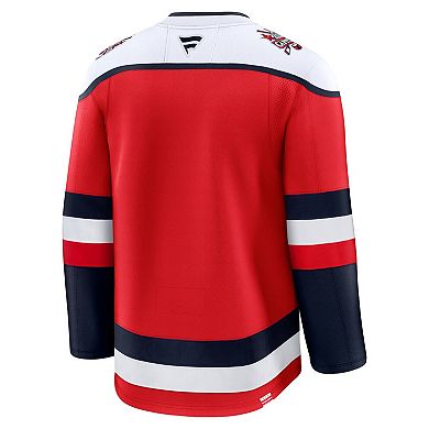 Men's Fanatics Red Washington Capitals Alternate Premium Jersey