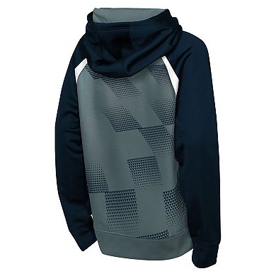 Youth Outerstuff Gray San Diego FC Striker Fleece Hoodie