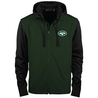 Men's Dunbrooke Forest Green New York Jets Alpha Full-Zip Jacket