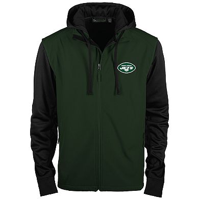 Men's Dunbrooke Forest Green New York Jets Alpha Full-Zip Jacket