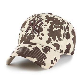 Women's '47 Natural/Brown New York Yankees Bessie Clean Up Adjustable Hat