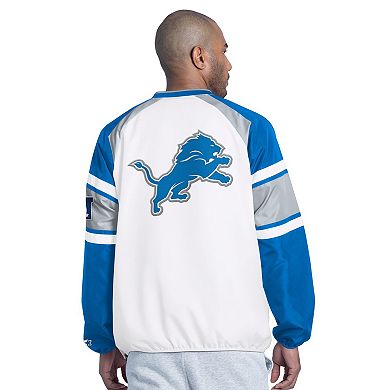 Men's Starter White Detroit Lions