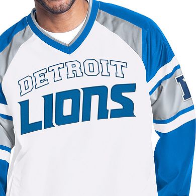 Men's Starter White Detroit Lions