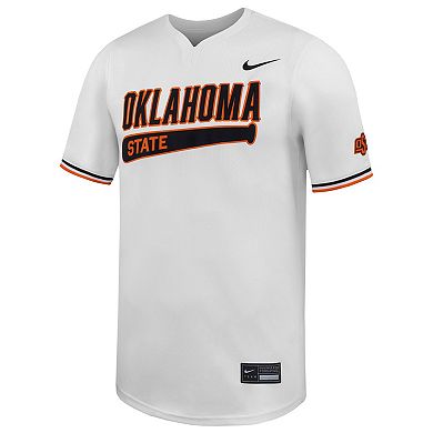 Men's Nike White Oklahoma State Cowboys Limited Baseball Jersey