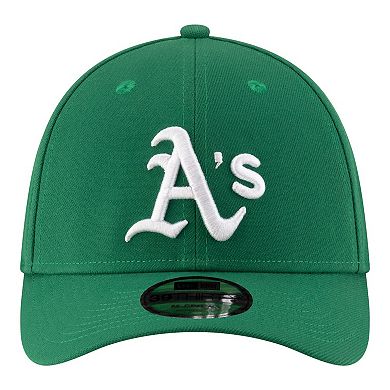 Men's New Era Green Athletics Player Replica 39THIRTY M-Crown Flex Hat