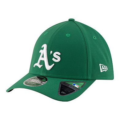 Men's New Era Green Athletics Player Replica 39THIRTY M-Crown Flex Hat
