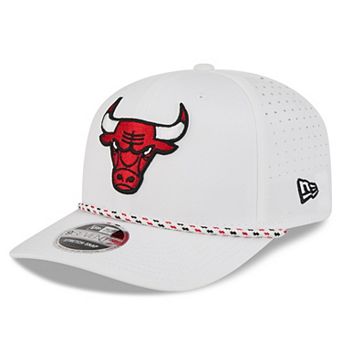 Men's New Era White Chicago Bulls 2026 NBA All-Star Game Rope Vented 9SEVENTY Adjustable Hat