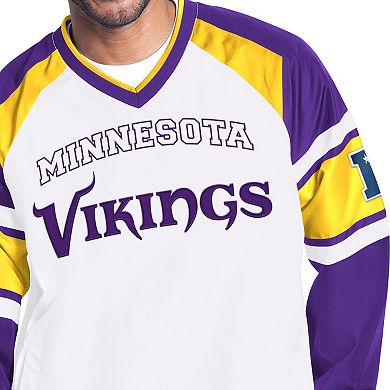 Men's Starter White Minnesota Vikings
