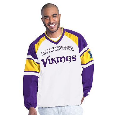 Men's Starter White Minnesota Vikings