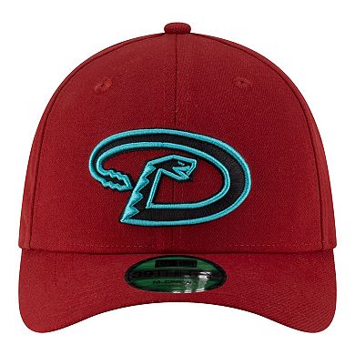 Men's New Era Red Arizona Diamondbacks Player Replica 39THIRTY M-Crown Flex Hat