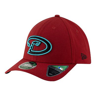 Men's New Era Red Arizona Diamondbacks Player Replica 39THIRTY M-Crown Flex Hat
