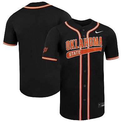Men's Nike Black Oklahoma State Cowboys Limited Baseball Jersey