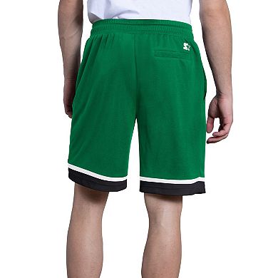 Men's Starter Kelly Green Philadelphia Eagles Throwback Power Play Mesh Shorts