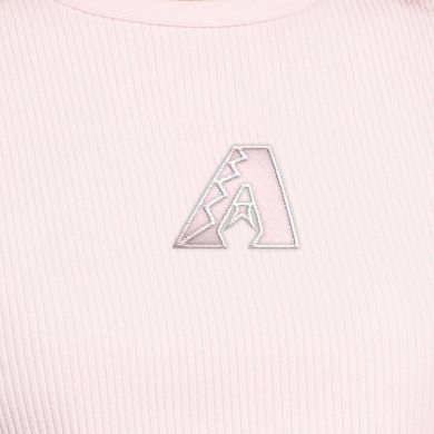 Women's Starter Light Pink Arizona Diamondbacks Pastels Ribbed Tank Top
