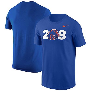 Men's Nike Royal Boise State Broncos Area Code T-Shirt