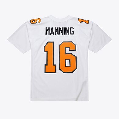 Men's Mitchell & Ness Peyton Manning White Tennessee Volunteers 1997 Legacy Replica Jersey
