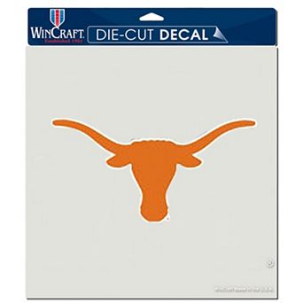 Texas Longhorns WinCraft 8'' x 8'' Color Car Decal