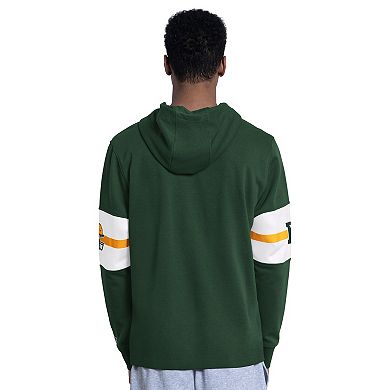 Men's Starter Green Green Bay Packers Fullback Jersey Hoodie