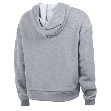 Women's Champion Gray New England Patriots Triumph Tri-Blend Hoodie