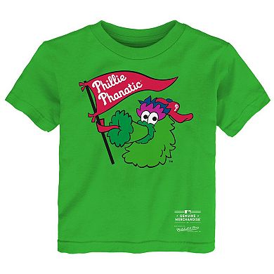 Toddler Outerstuff Green Philadelphia Phillies Phanatic For Kids T-Shirt