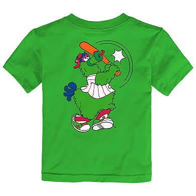 Toddler Outerstuff Green Philadelphia Phillies Phanatic For Kids T-Shirt