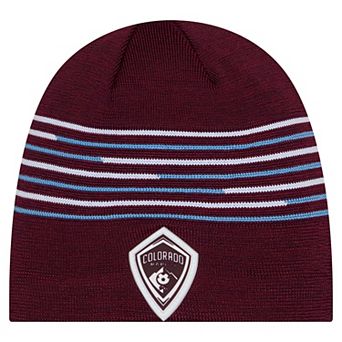Men's New Era Burgundy Colorado Rapids 2026 Kickoff Knit Beanie