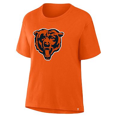 Women's Fanatics Orange Chicago Bears Essential Legacy T-Shirt