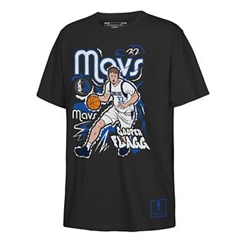 Youth Outerstuff Cooper Flagg Black Dallas Mavericks Chalked Up Player Name & Number T-Shirt