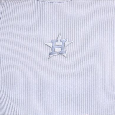Women's Starter Light Blue Houston Astros Pastels Ribbed Tank Top