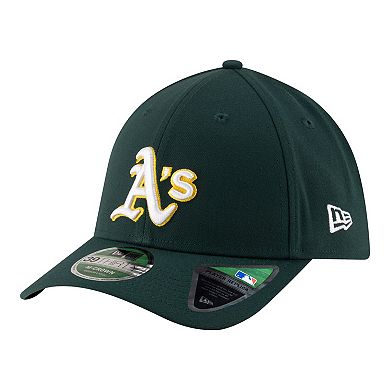 Men's New Era Green Athletics Player Replica 39THIRTY M-Crown Flex Hat