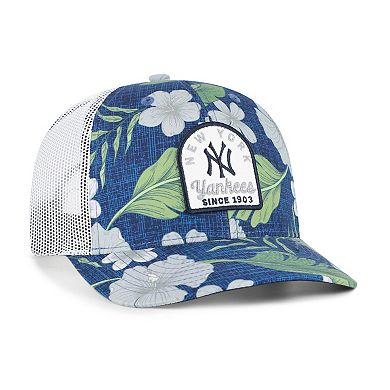 Men's '47 Navy New York Yankees Tei Beachside Adjustable Trucker Hat
