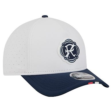 Men's New Era White New England Revolution 2026 MLS Kick Off 9FORTY M-Crown A-Frame Adjustable Hat