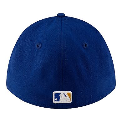 Men's New Era Blue Seattle Mariners Player Replica 39THIRTY M-Crown Flex Hat