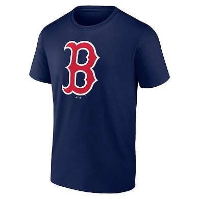 Men's Logo Athletic Navy Boston Red Sox Official Logo T-Shirt