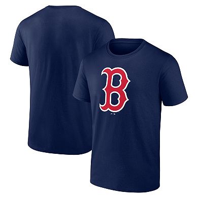 Men's Logo Athletic Navy Boston Red Sox Official Logo T-Shirt