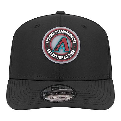 Men's New Era Black Arizona Diamondbacks Circle 9SEVENTY Adjustable Hat